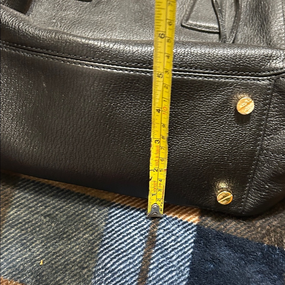 MICHAEL Michael Kors Black Satchel with Gold Accents - Picture 11 of 12